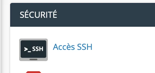 1 ssh section