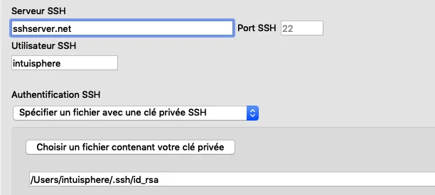 fill private key